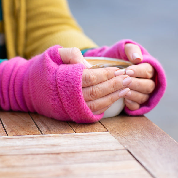 Cashmere Fingerless Gloves