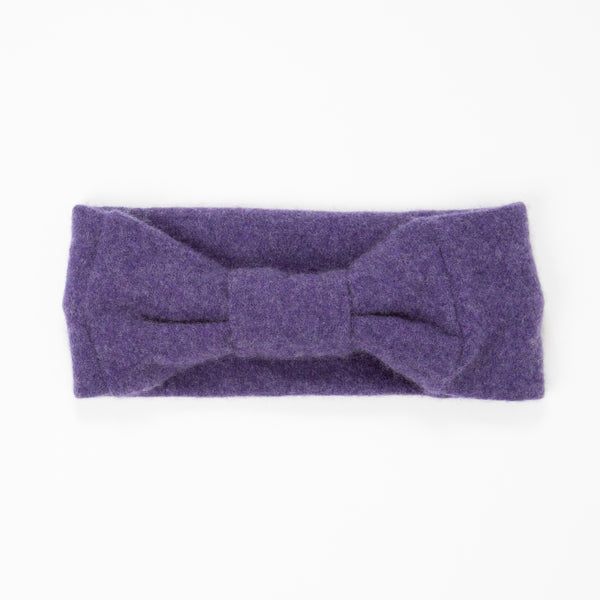 Purple Cashmere Headband