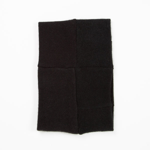 Classic Black Cashmere Neckwarmer