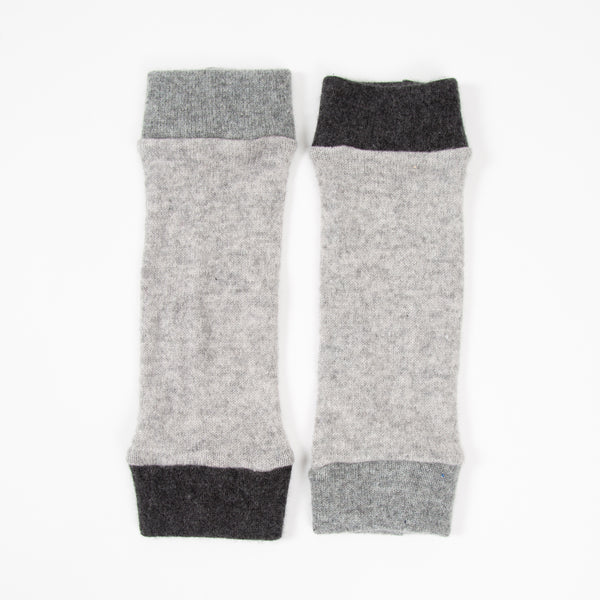 Grey Mix Cashmere Wrist Warmer