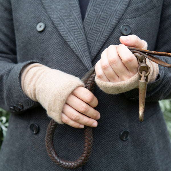 Felted Fingerless Gloves