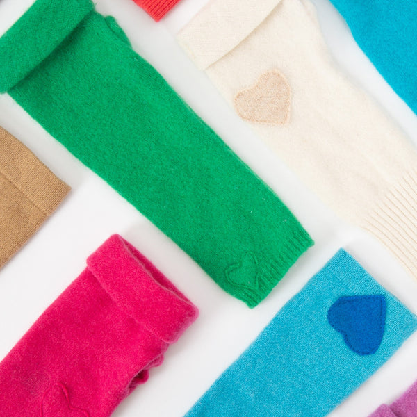 Heart Fingerless Gloves Collection