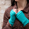 Green Mix Fingerless Gloves - Lucky Dip