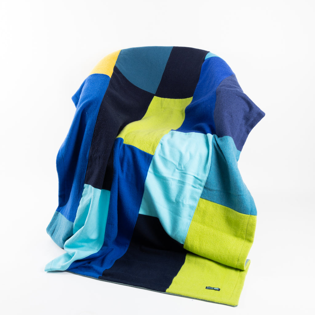 Cashmere Throw with Nettle Backing - One-of-a-kind Designs