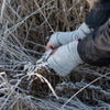 Grey Cashmere Fingerless Gloves