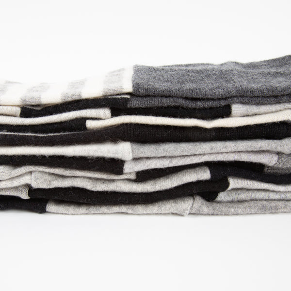 Monochrome Cashmere Neckwarmer - Lucky Dip