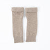 Heart Browns & Beiges Cashmere Fingerless Gloves