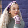 Purple Cashmere Headband