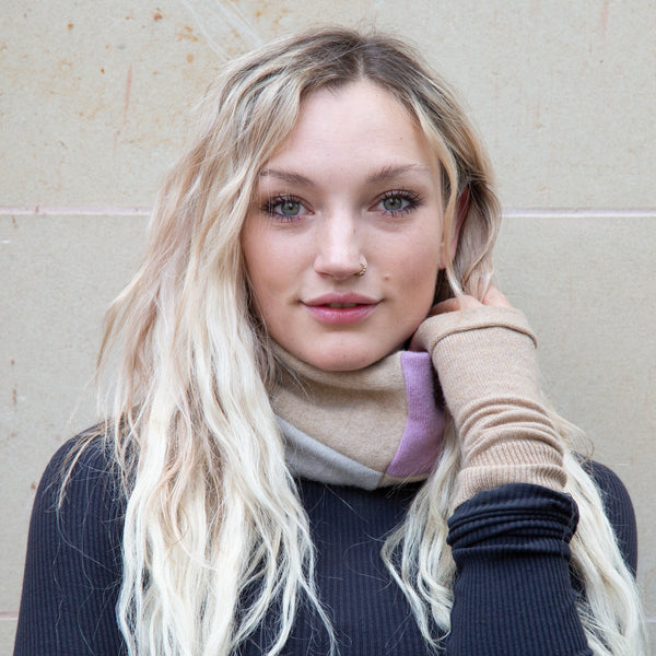 Blushing Sands Cashmere Neckwarmer