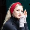 Red Cashmere Headband