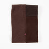 Block Brown Cashmere Neckwarmer