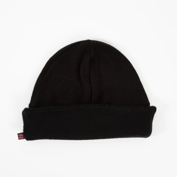 Black Cashmere Beanie