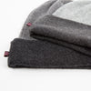 Charcoal Cashmere Slouched Beanie