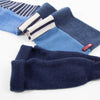 Let's Set Sail Scarf and Navy Fingerless Gloves