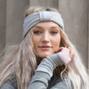 Grey Cashmere Headband