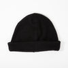 Classic Black Cashmere Beanie