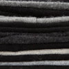 Classic Ash Grey & Black Cashmere Beanie