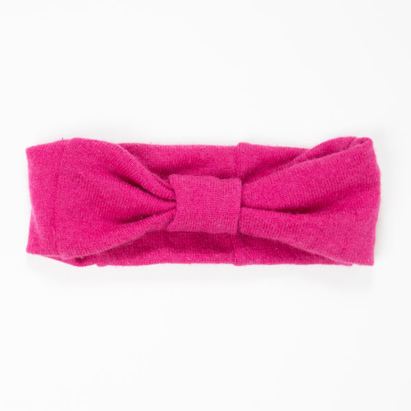 Warm Pink Cashmere Headband