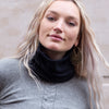Classic Black Cashmere Neckwarmer