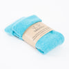 Turquoise Cashmere Fingerless Gloves