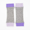 Grey & Purple Cashmere Wrist Warmer